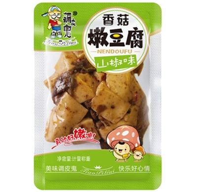 星欧娱乐-香菇嫩豆腐-山椒味